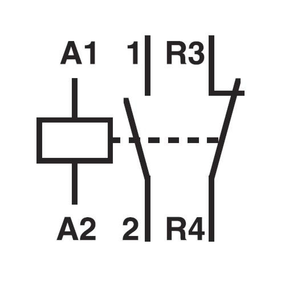 Контактор модульный подключение схема