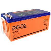 200 А*ч Delta GEL 12-200 12В Аккумулятор AGM-гель 200 А*ч Delta GEL 12-200 12В Аккумулятор AGM-гель