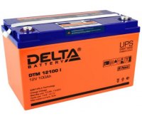 Аккумулятор Delta DTM 12100 I, 12 В 