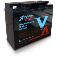 18 А*ч GP12-18, ВЕКТОР, 12В Аккумулятор 18 А*ч GP12-18, ВЕКТОР, 12В Аккумулятор