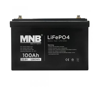 MNB LP15-12100 (12,8В, 100 Ач, LiFePO4) Литиевый аккумулятор