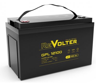 AGM Аккумулятор Revolter GPL 12100