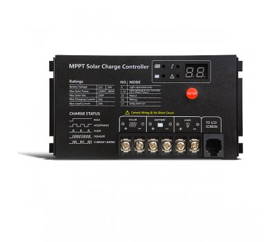 SRNE SR-MT2410 MPPT 12/24В 10А Контроллер заряда  c общим минусом
