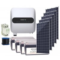4.6 кВт, 25 кВт*ч Гибридная СЭС Sermatec