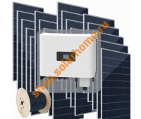 110 кВт сетевая солнечная электростанция
